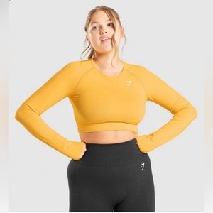 Gymshark Vital Long Sleeve Crop, size M